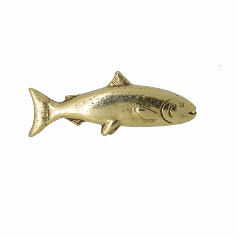 Salmon Gold Lapel Pin