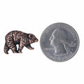 Bear Copper Lapel Pin