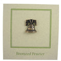 Liberty Bell Copper Lapel Pin