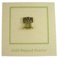 Liberty Bell Gold Lapel Pin