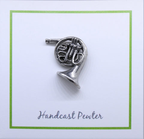 French Horn Lapel Pin