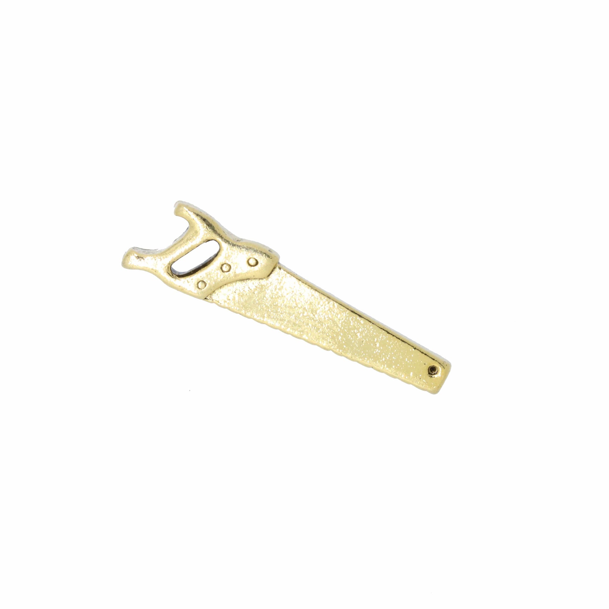 Saw Gold Lapel Pin