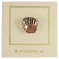 Baseball Glove Copper Lapel Pin