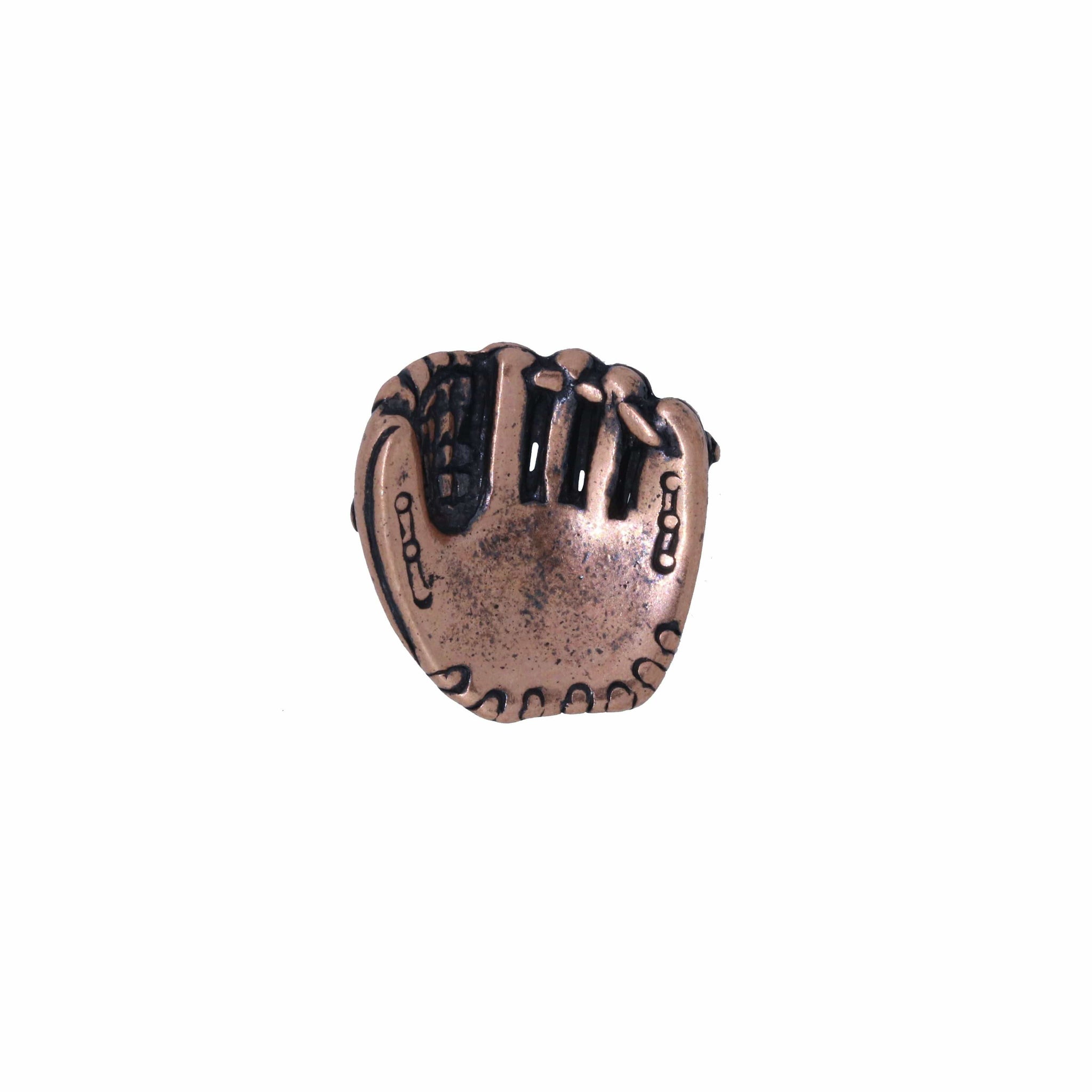 Baseball Glove Copper Lapel Pin