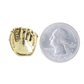 Baseball Glove Gold Lapel Pin