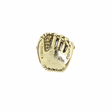 Baseball Glove Gold Lapel Pin