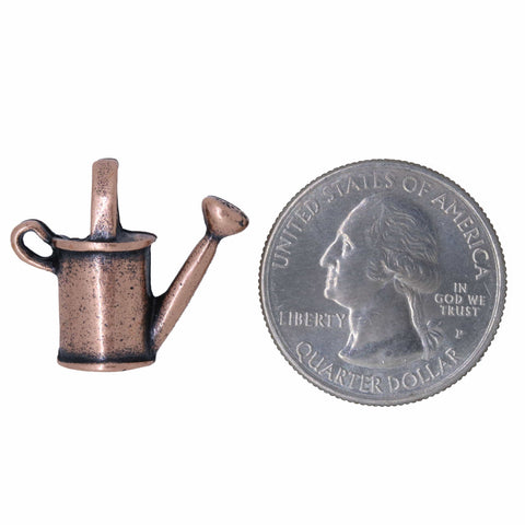 Watering Can Copper Lapel Pin