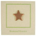 Star Copper Lapel Pin