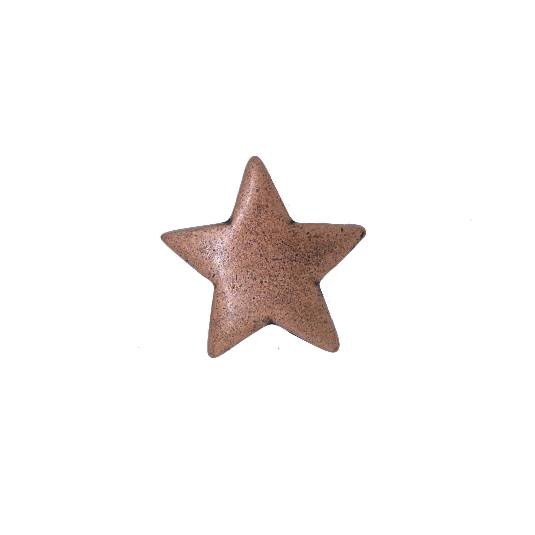 Star Copper Lapel Pin