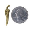 Chili Pepper Gold Lapel Pin