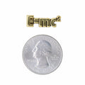 E=MC2 Gold Lapel Pin