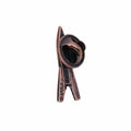 Rocket Copper Lapel Pin