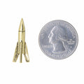 Rocket Gold Lapel Pin