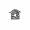 Birdhouse Lapel Pin