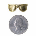 Sunglasses Gold Lapel Pin