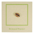 Coffee Bean Copper Lapel Pin