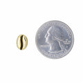 Coffee Bean Gold Lapel Pin