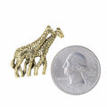 Giraffe Gold Lapel Pin