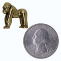 Gorilla Gold Lapel Pin