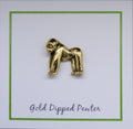 Gorilla Gold Lapel Pin