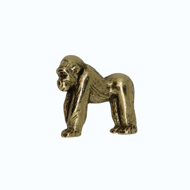 Gorilla Gold Lapel Pin