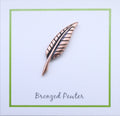 Quill Copper Lapel Pin