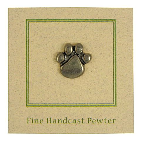 Paw Print Lapel Pin