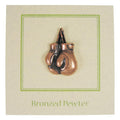 Boxing Gloves Copper Lapel Pin