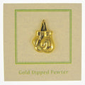 Boxing Gloves Gold Lapel Pin