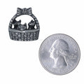 Kittens in a Basket Lapel Pin