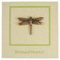 Dragonfly Copper Lapel Pin