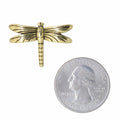 Dragonfly Gold Lapel Pin