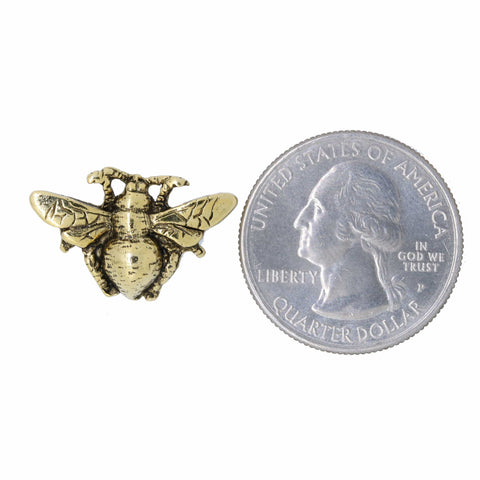 Bumble Bee Gold Lapel Pin
