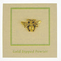 Bumble Bee Gold Lapel Pin