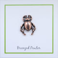 Beetle Copper Lapel Pin