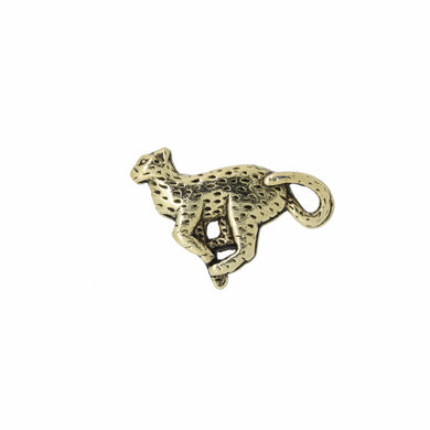 Cheetah Gold Lapel Pin