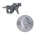 Zebra Lapel Pin