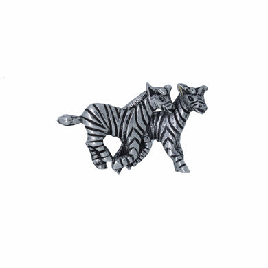 Zebra Lapel Pin