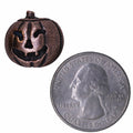 Jack O' Lantern Copper Lapel Pin