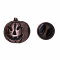 Jack O' Lantern Copper Lapel Pin