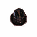 Jack O' Lantern Copper Lapel Pin