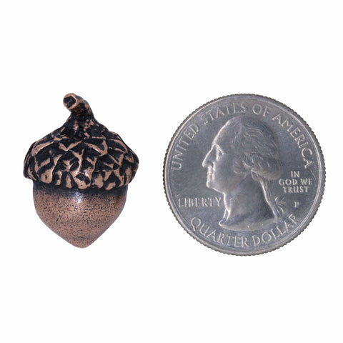 Acorn Copper Lapel Pin
