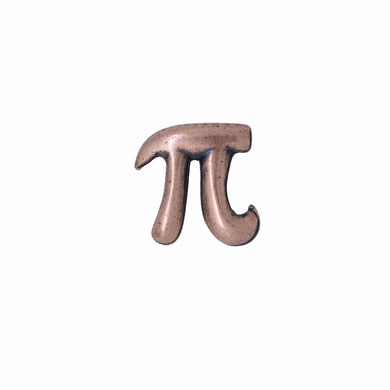 Pi Copper Lapel Pin