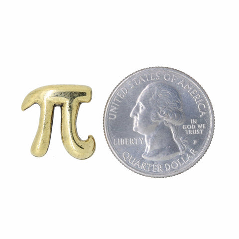 Pi Gold Lapel Pin