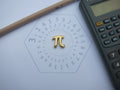 Pi Gold Lapel Pin