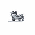 Sleigh Lapel Pin