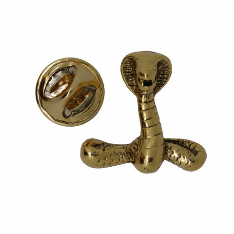 Cobra Gold Lapel Pin