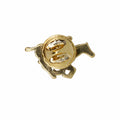 Jockey Gold Lapel Pin