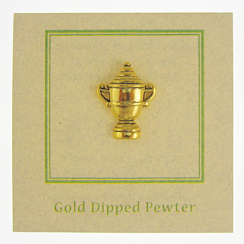 Trophy Gold Lapel Pin