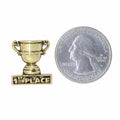 1st Place Trophy Gold Lapel Pin